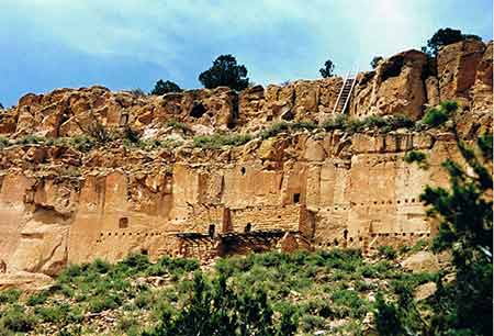 Puye Cliff Dwellings - New Mexico